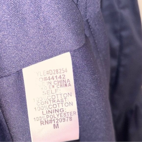 NWT entro Women’s Medium Magic Moment Navy Mini Dress embroidered - Picture 3 of 5